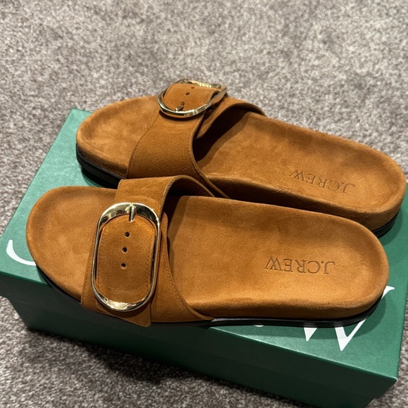 J. Crew Shoes - J. Crew Colbie Oversized Buckle Sandal | Size 8.5